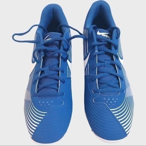NWT Nike fastflex blue/white softball cleats size 11.5 main image 4